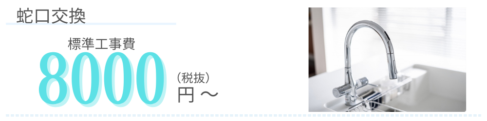 蛇口交換　標準工事費